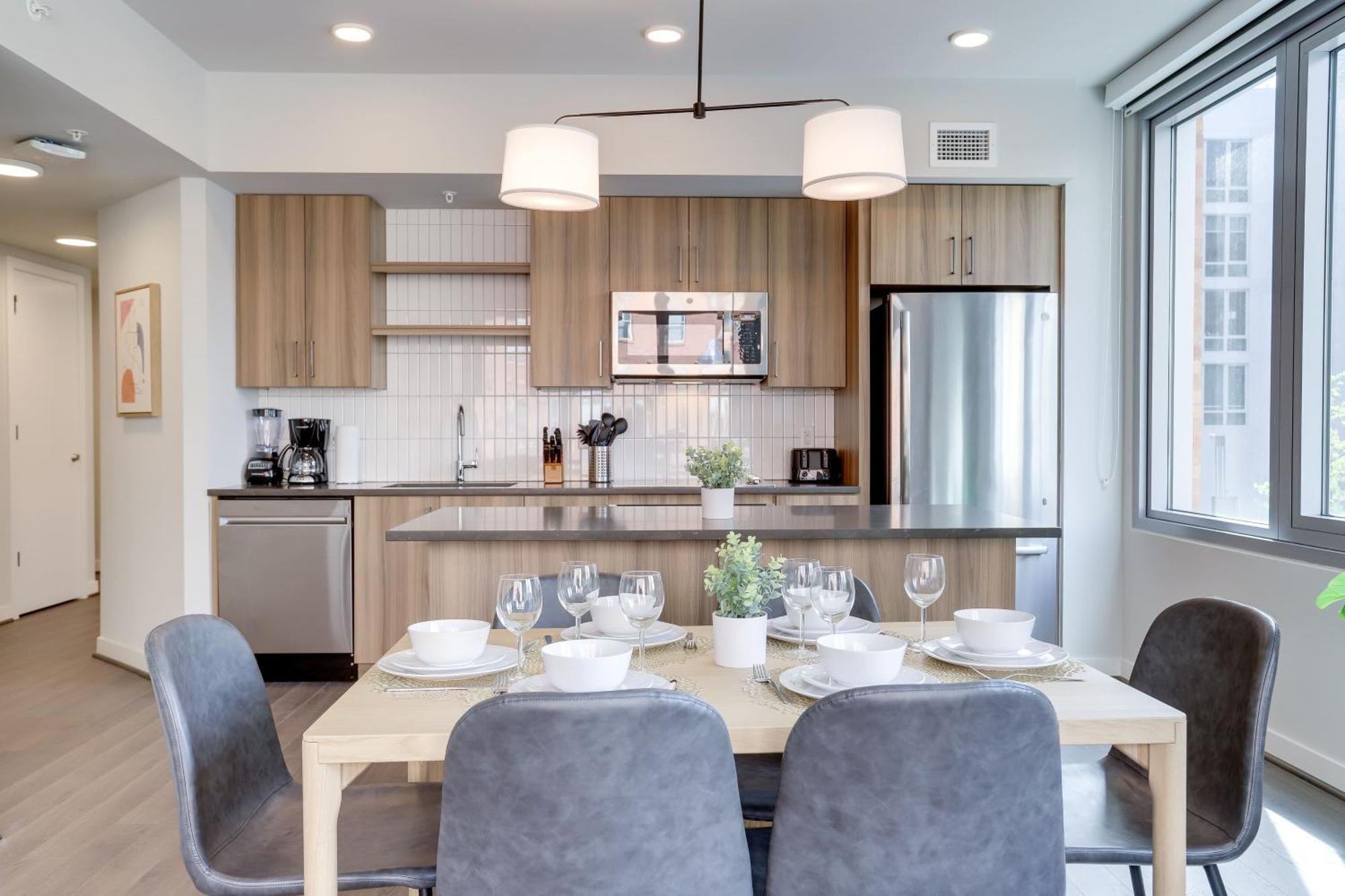 Stylish Condo At Clarendon With Rooftop Views أرلنغتون المظهر الخارجي الصورة