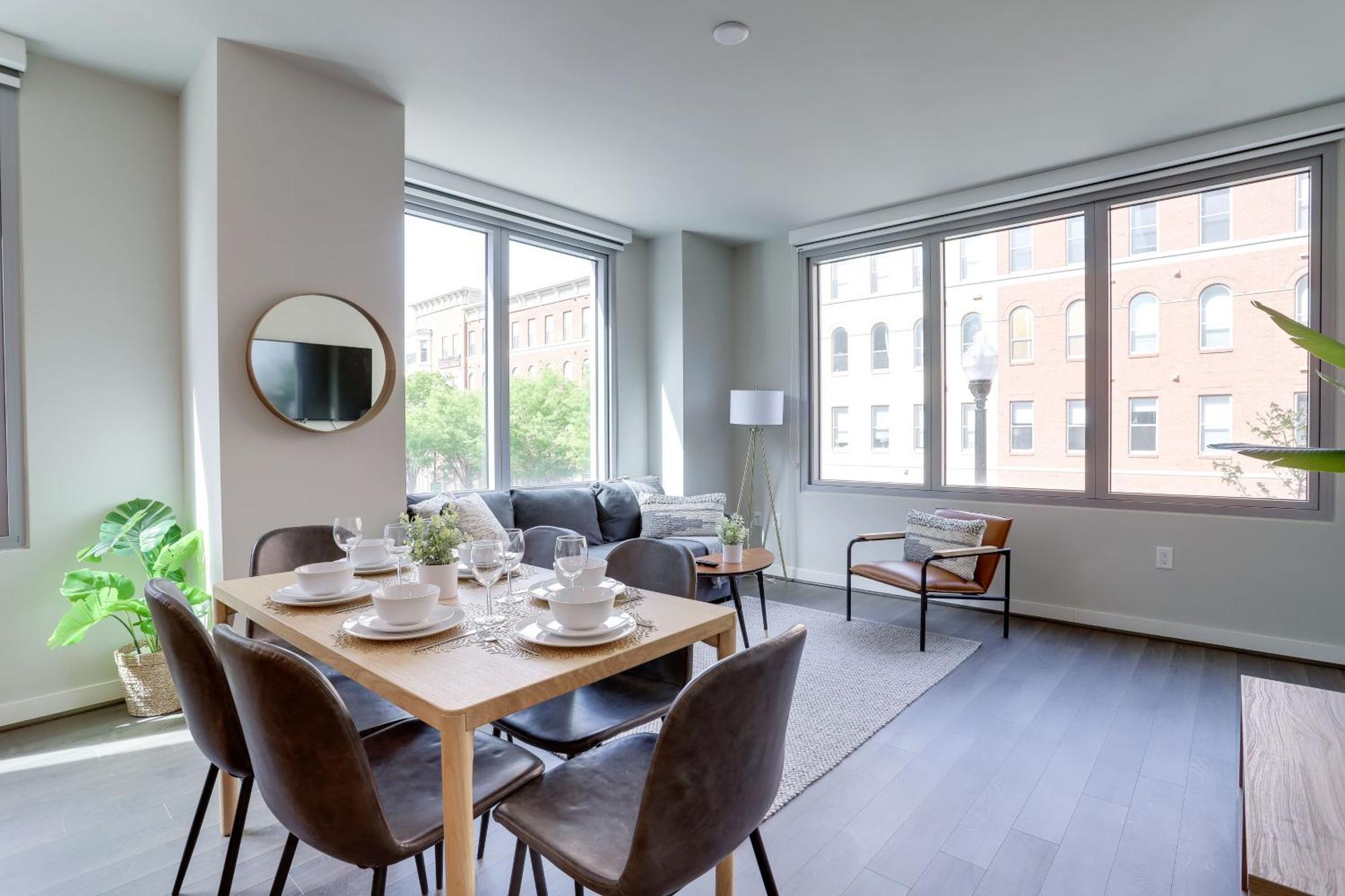 Stylish Condo At Clarendon With Rooftop Views أرلنغتون المظهر الخارجي الصورة
